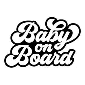Baby on Board Vintage