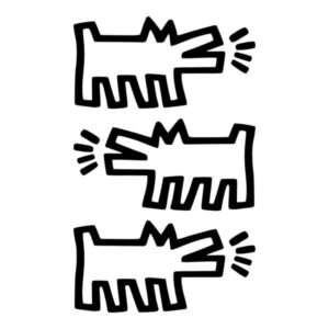 Keith Haring - Barking Dog