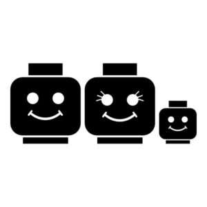 LEGO Family - 2 Adults and 1 Baby