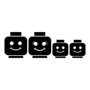 LEGO Family - 2 Adults and 2 Childs