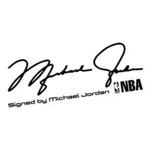 Signed by Michael Jordan