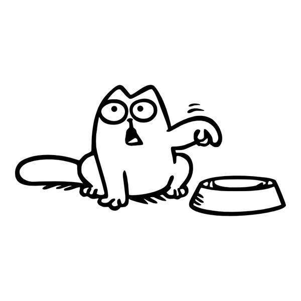 Simon's Cat Hungry